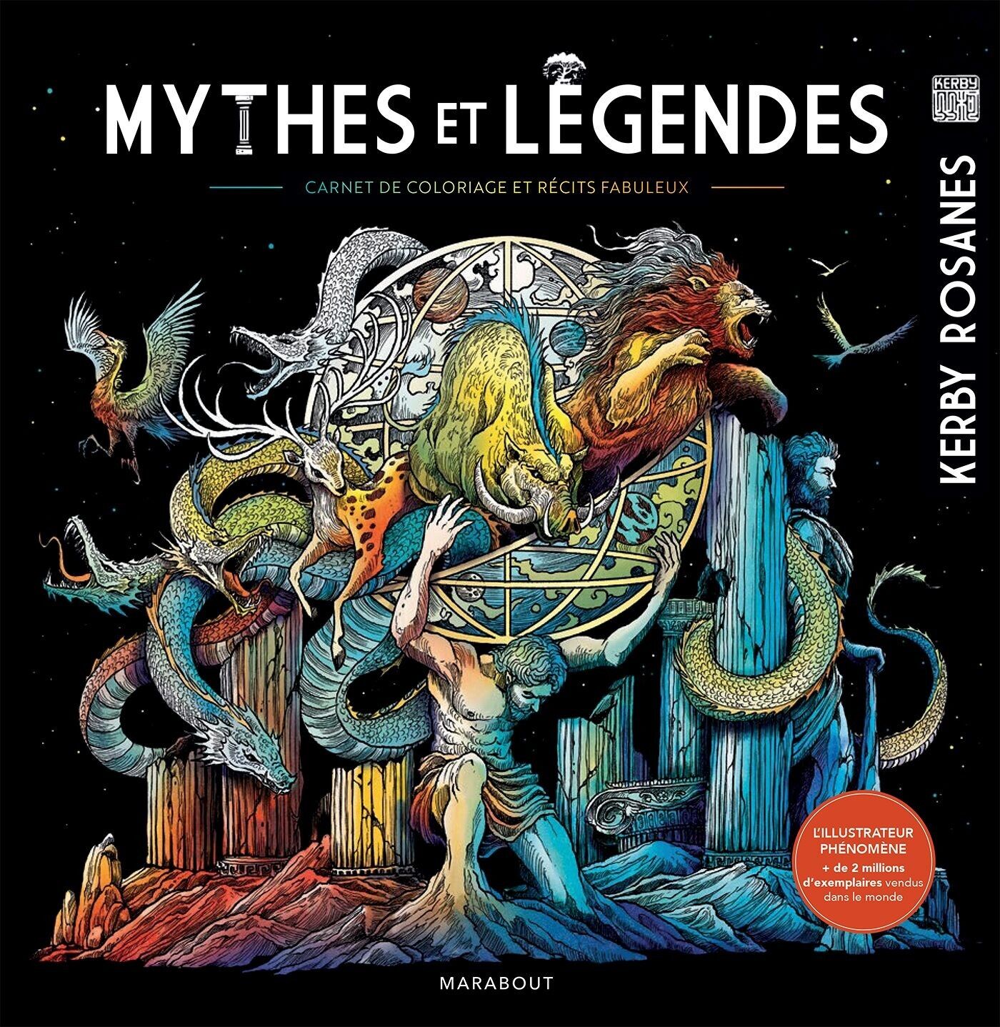 Coloring/Drawing: Myths and Legends - Coloring Book
