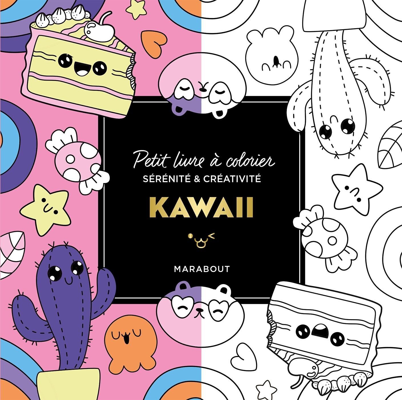 Colorare / Disegnare Il Piccolo Libro da Colorare - Kawaii