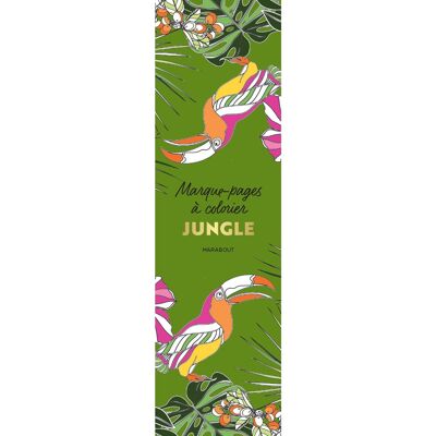 Libro - Marcadores para colorear - Jungla