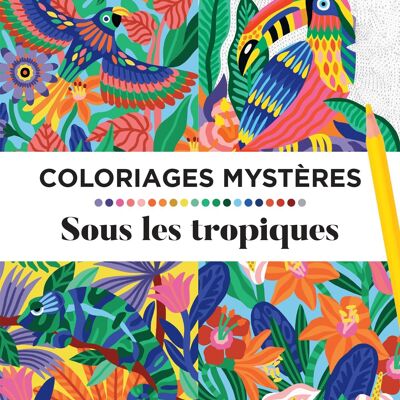 Libro - Páginas misteriosas para colorear - Trópicos