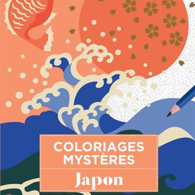 Libro - Páginas misteriosas para colorear - Japón