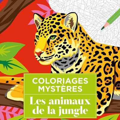 Libro - Páginas misteriosas para colorear - Animales