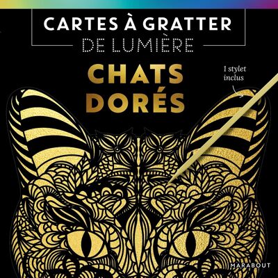 Libro - Tarjetas Rasca y Gana Ligeras - Gatos Dorados