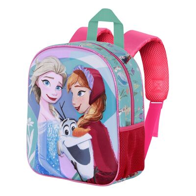 Disney Frozen 2 Family-Mochila 3D Elite, Azul