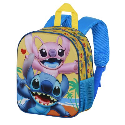 Disney Lilo y Stitch Ocean-Mochila 3D Elite, Azul