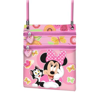 Disney Minnie Mouse Kitten-Action Borsa verticale, rosa
