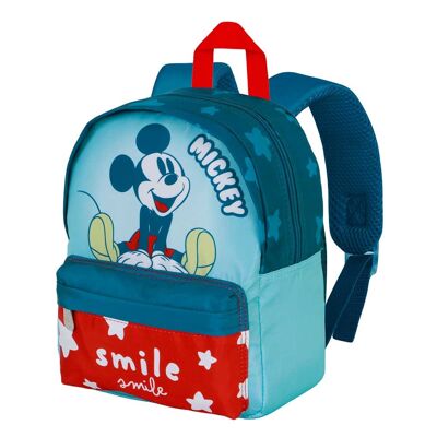 Disney Mickey Mouse Smile-Mochila Preescolar Joy, Azul