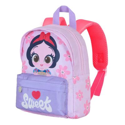 Sac à dos préscolaire Disney Blanche-Neige et les Pieds Joie, Mauve