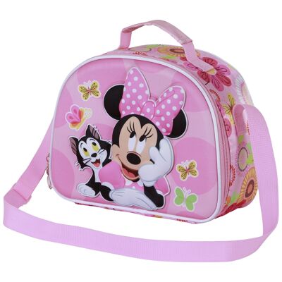 Disney Minnie Mouse Kitten-Bolsa Portamerienda 3D, Rosa