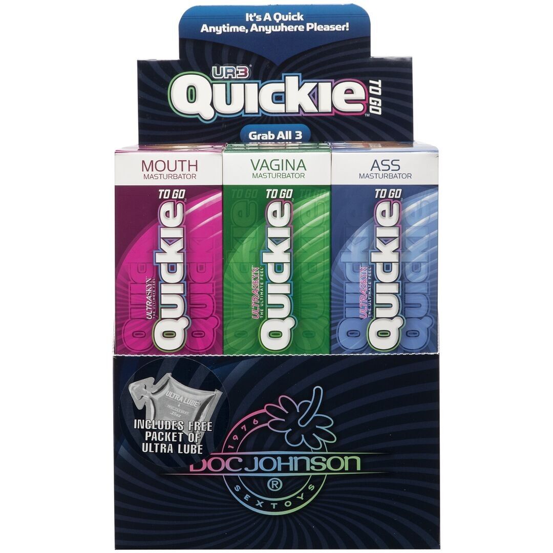 Thekendisplay mit ULTRASKYN Masturbatoren - 12 Stück