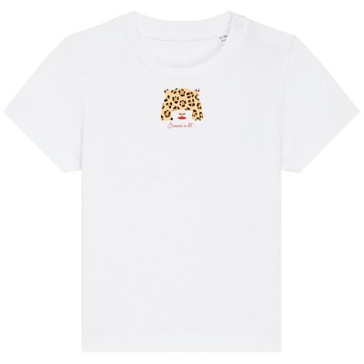 Organic cotton baby t-shirt "Grrr" mini visual