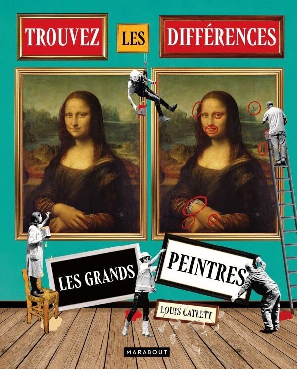 Trova le differenze - Libro di attività - I grandi pittori