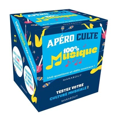 Livre - Apéro culte - 100% musique