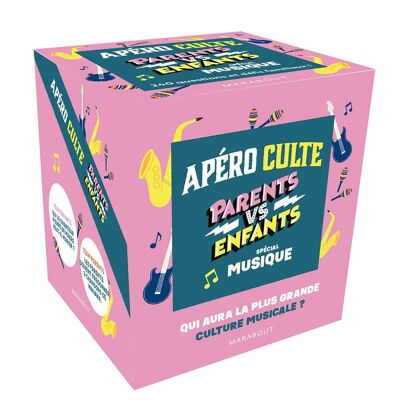 Livre - Apéro culte Parents vs enfants - Spécial musique
