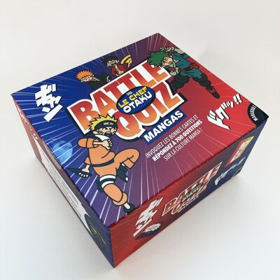 Livre - Battle Quiz Manga par le Chef Otaku