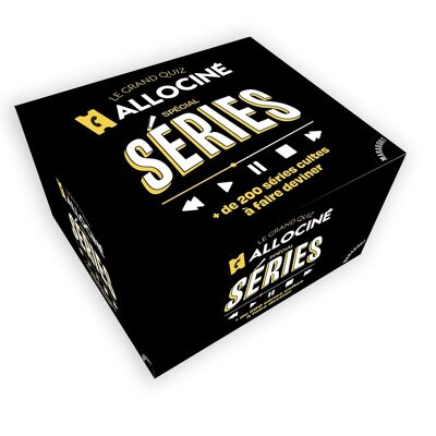Livre - Le grand quiz Allociné spécial séries