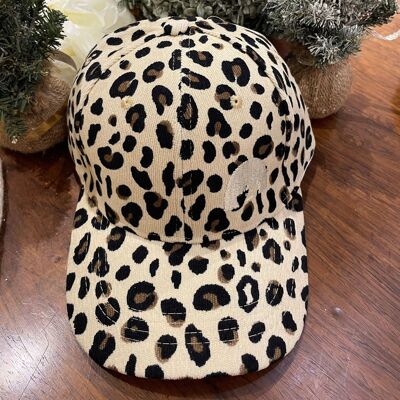 Casquette en velour