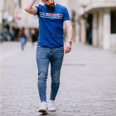 Camiseta de hombre de algodón orgánico "L'Homme"