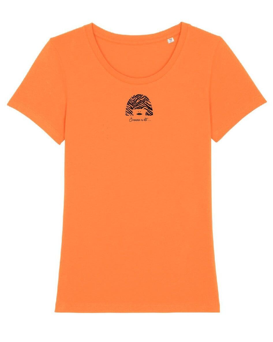 Damen T-Shirt „Zebra“ aus Bio-Baumwolle