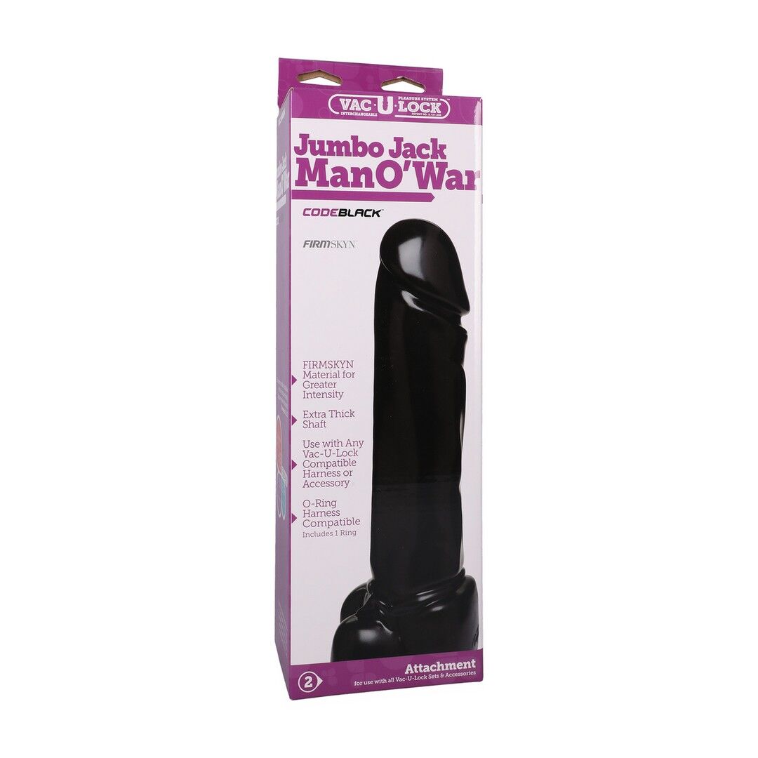 CodeBlack - Dildo Jumbo Jack - 10/25 cm