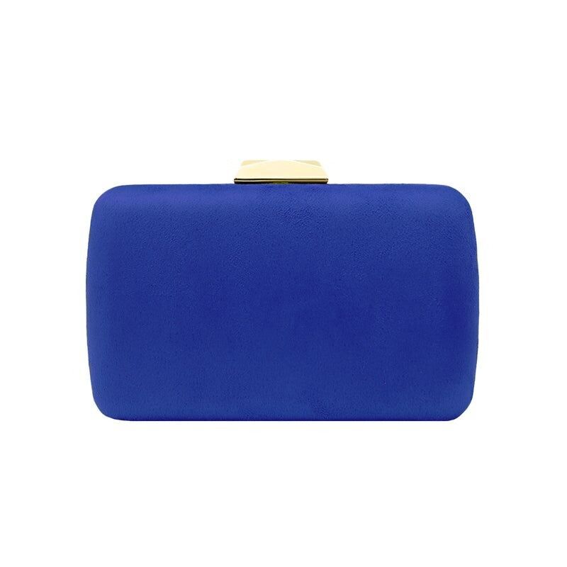 Portafoglio rotondo blu reale