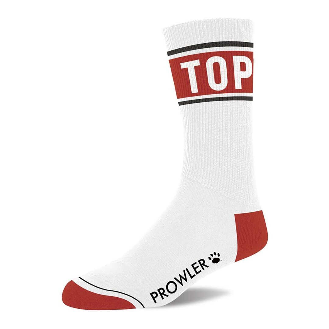 Prowler - Top Socken - Weiß/Rot - Einheitsgröße