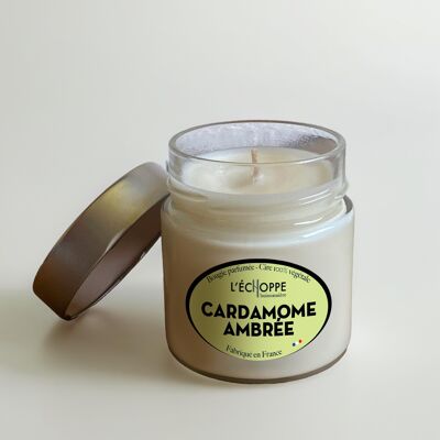 Cardamome Ambrée - Bougie parfumée 180g