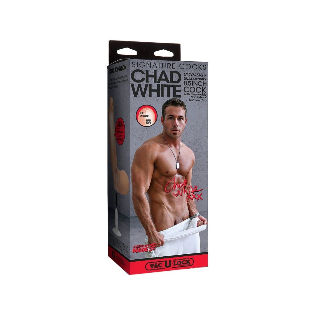 Chad White - Realistischer ULTRASKYN Dildo - 8 / 20 cm