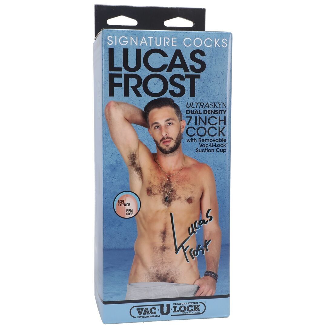 Lucas Frost - Realistischer ULTRASKYN Dildo - 7 / 18 cm - Vanille