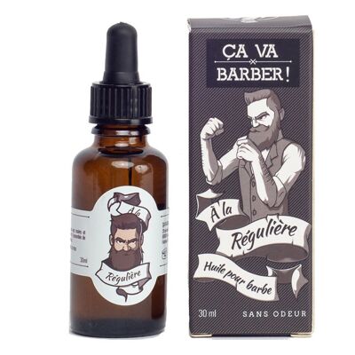Huile pour barbe - Sans Parfum - à la Régulière