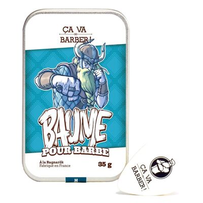 Bálsamo para barba con aroma fresco, estilo Ragnarök