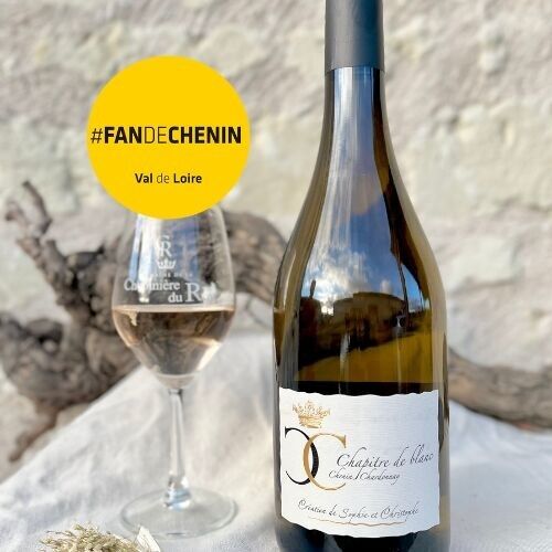Vino Bianco Secco IGP Val de Loire Chenin e Chardonnay 2023 - Chapitre de Blanc - Cassa da 6 bottiglie