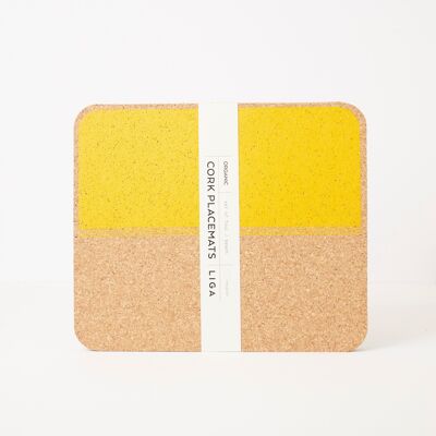 Cork Placemats Rectangle - Beach | Eco Sustainable Homeware