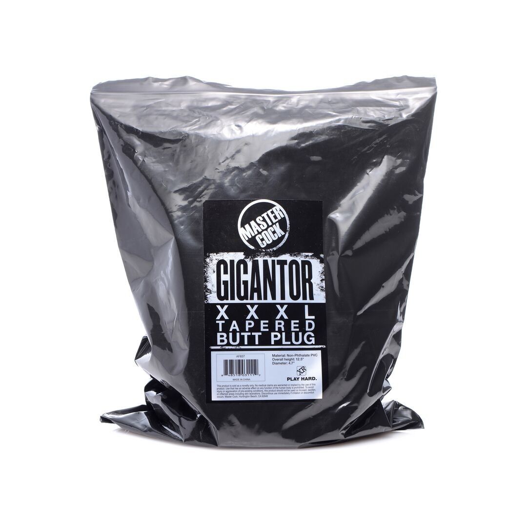 Gigantor XXXL Tapered - Tapered Butt Plug
