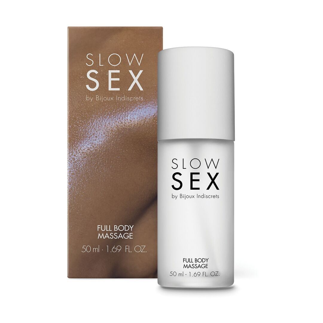 Slow Sex - Olio per massaggio completo del corpo - 1.7 once fluide / 50 ml