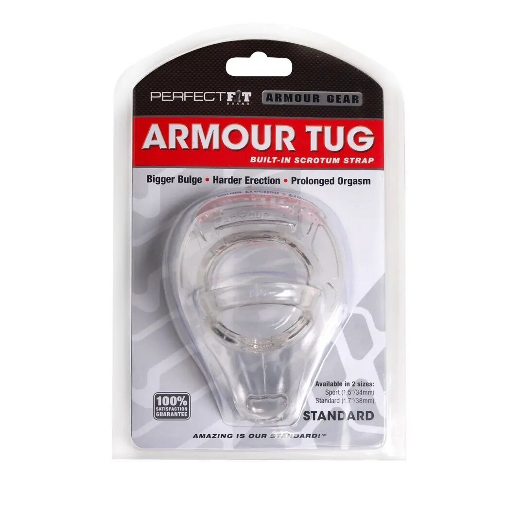 Armor Tug – Cockring mit Hodengurt
