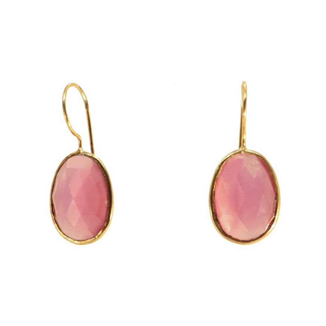 CLOUD PINK DARK OHRRINGE