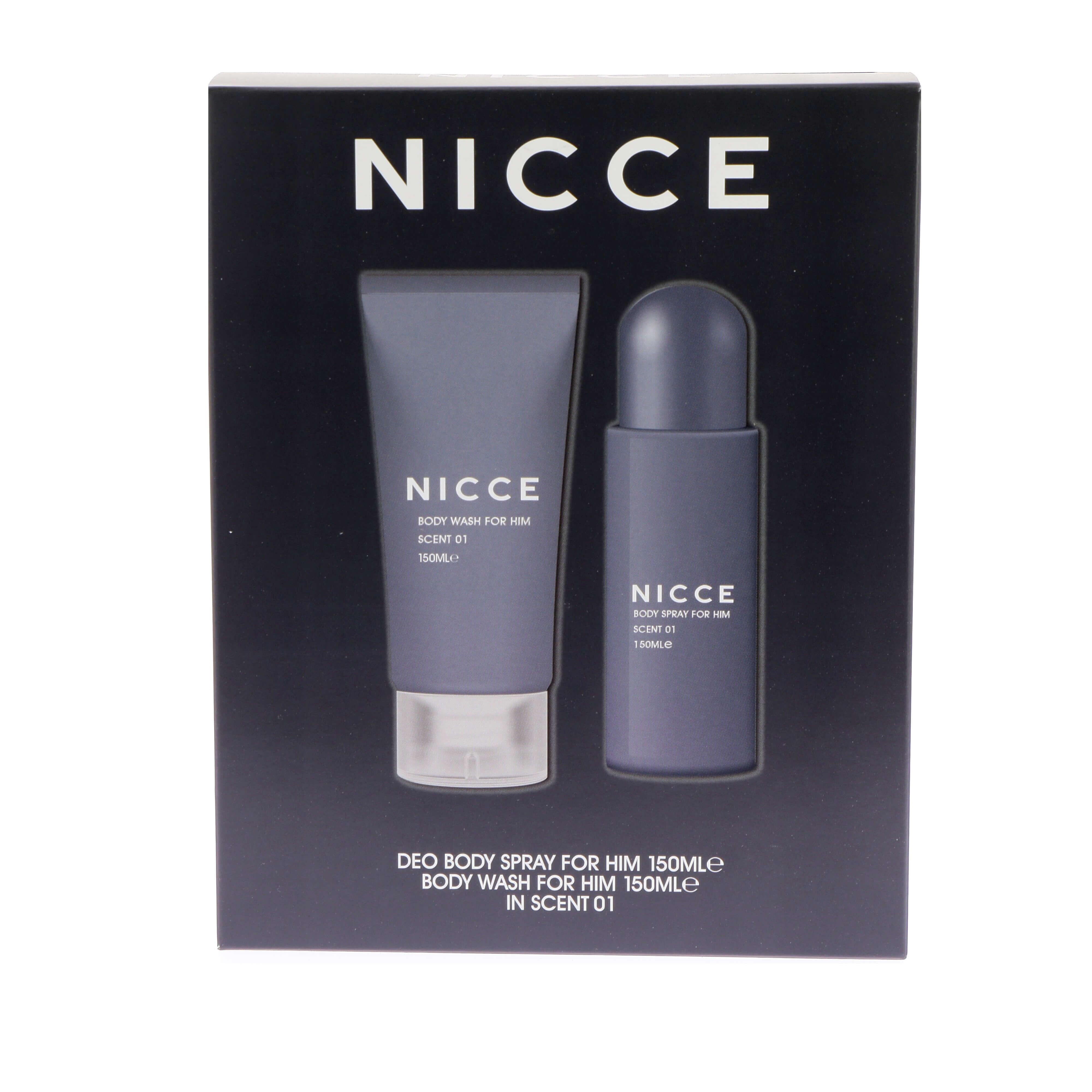 NICCE-340797 Herren-Bodyset
