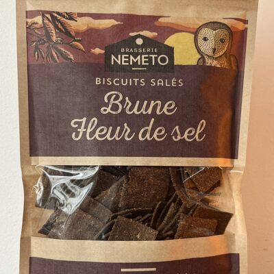 Biscotti al malto tostato e fleur de sel