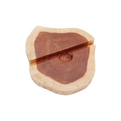 Gamal Grande Supporto per Telefono in Legno - Naturale