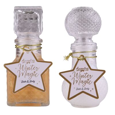 MIX Gel doccia e bagno schiuma 50 ml, oro metallizzato/bianco neve assortiti-400980