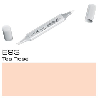 Marqueur de couleur COPIC Sketch - (E-95) Thé orange, pour l'art et l'artisanat, le coloriage, les graphiques, le surligneur, le design, l'anime, les professionnels et les débutants, les fournitures d'art et les livres de coloriage