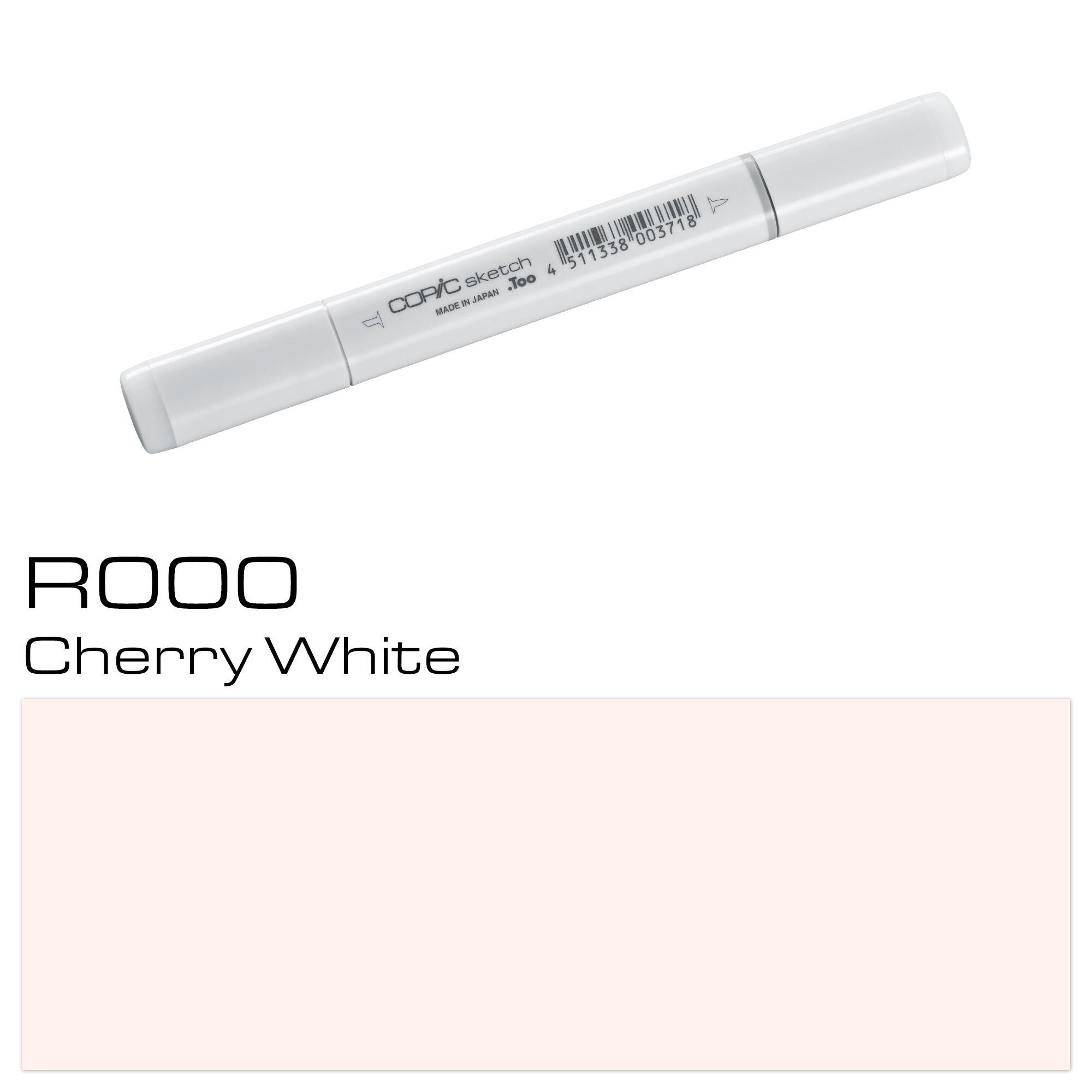 COPIC Sketch Farbmarker - (R-000) Kirschweiß, für Kunst & Handwerk, Ausmalen, Grafiken, Textmarker, Design, Anime, Profis & Anfänger, Künstlerbedarf & Malbücher