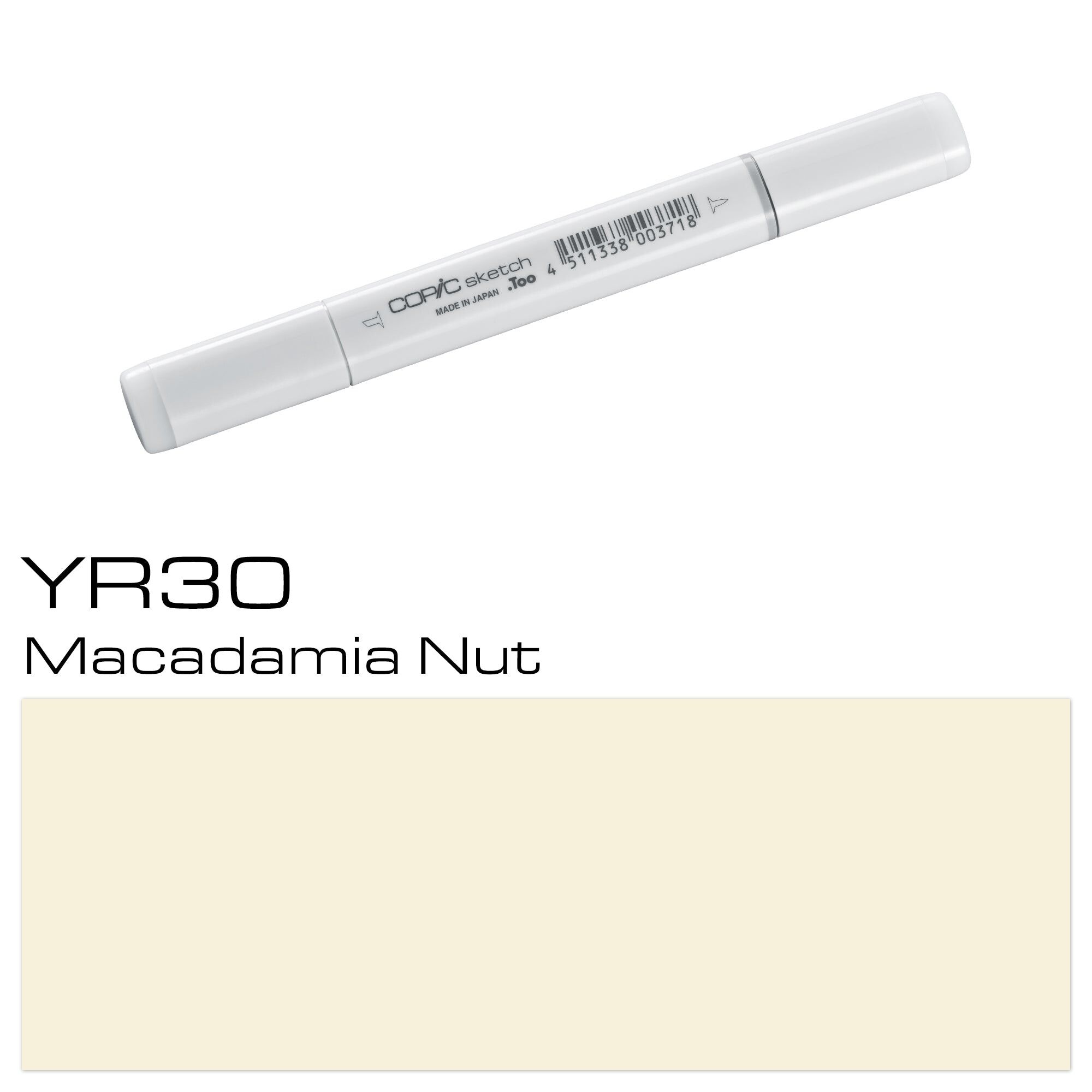 COPIC Sketch Farbmarker - (YR-30) Macadamianuss, für Kunst & Handwerk, Ausmalen, Grafiken, Textmarker, Design, Anime, Profis & Anfänger, Künstlerbedarf & Malbücher