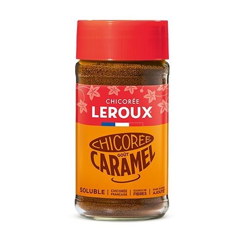 Chicorée Soluble goût Caramel 100G - Chicorée LEROUX