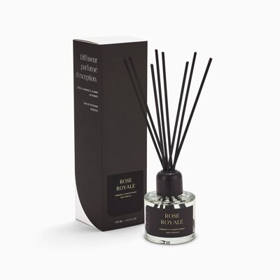 Diffusore a bastoncini Royal Rose | Base di diffusione a base vegetale