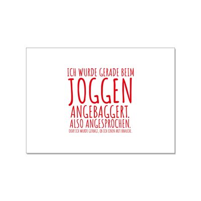 Postcard landscape, I JUST GOT HIT WHILE JOGGING. ALSO ADDRESSED.OKAY I WAS ASKED
