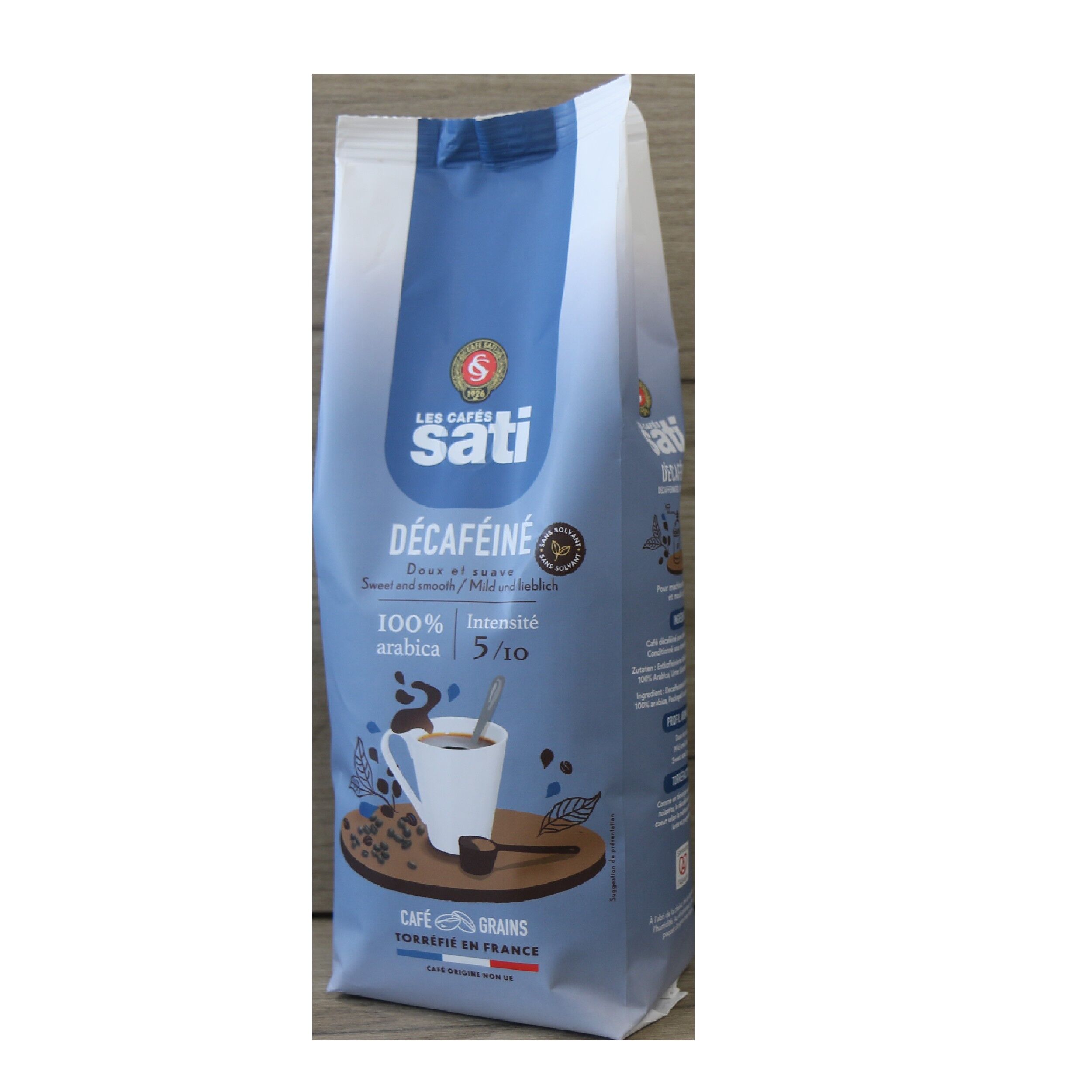 Sati Decaffeinated Coffee Beans 500g