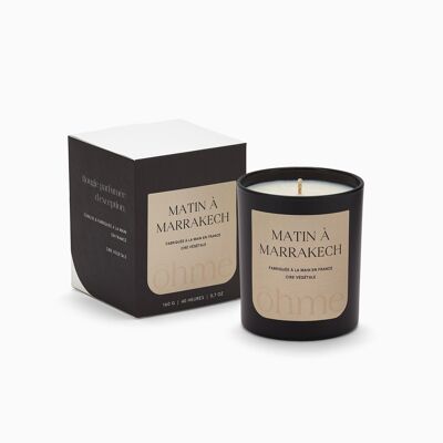 Vela perfumada Mañana en Marrakech | Cera vegetal, 160 g