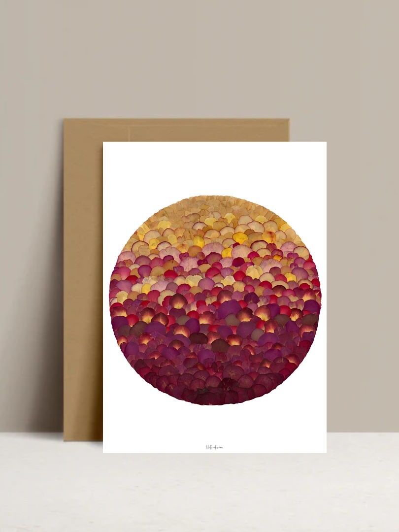 Art Print Card - Sunset - A6 10X15 CM